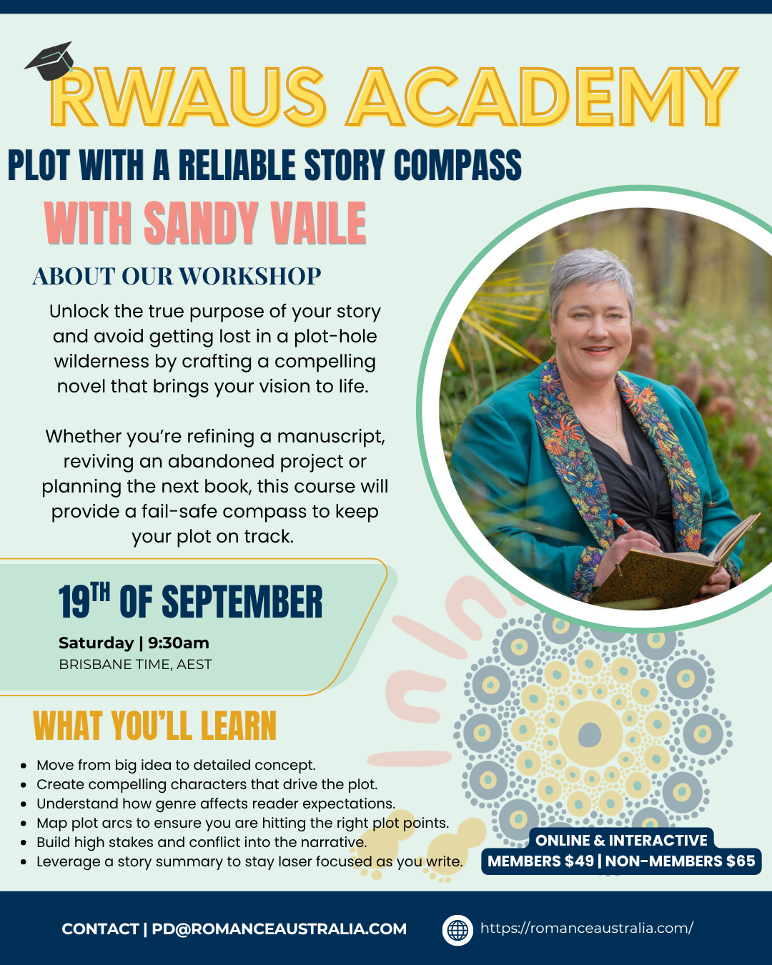 Plot with a Reliable Story Compass with Sandy Vaile