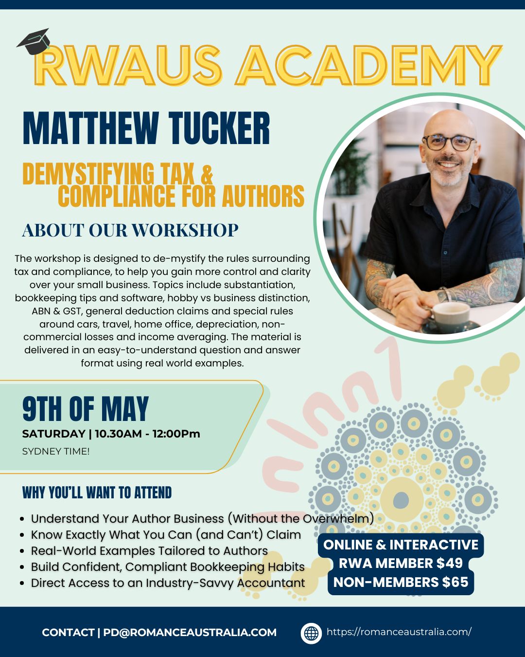 Demystifying Tax and Compliance for Authors with Matthew Tucker