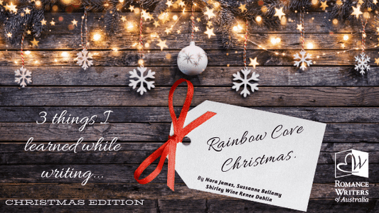 Three things I learned while writing... Rainbow Cove Christmas