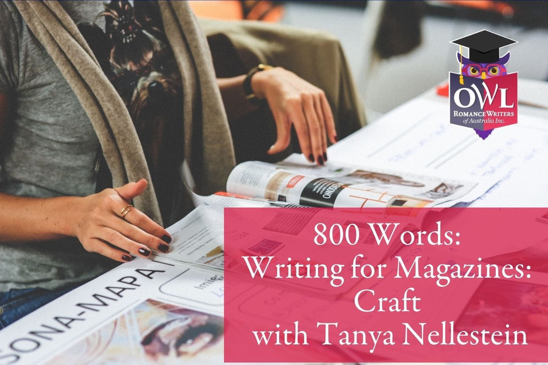 OCTOBER OWLS | 800 Words—Writing for Magazines by Tanya Nellestein