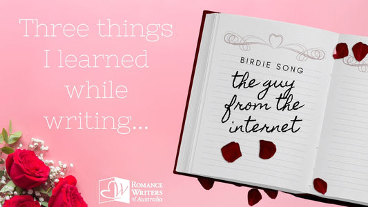 Three things I learned while writing... The Guy From The Internet