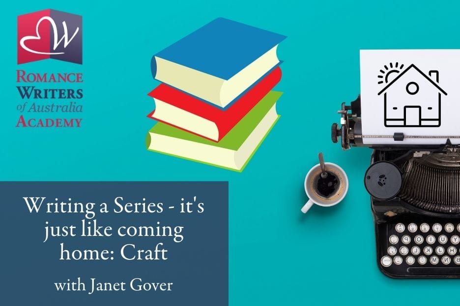 Writing a Series: it's just like coming home with Janet Gover