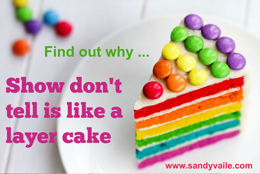 Bring your story into focus: why ‘show don’t tell’ is a layer cake | February/March OWL